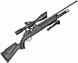 �������� �������������� Umarex Walther 1250 Dominator FT (PCP,��,�����,������ W FT-32x56) ���.4,5��